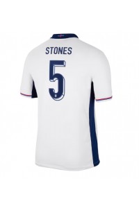 England John Stones #5 Fotballdrakt Hjemme Klær EM 2024 Korte ermer